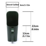 Aquarium Sand Cleaning Shovel Water Permeable for Fish Tank Gravel - Side View