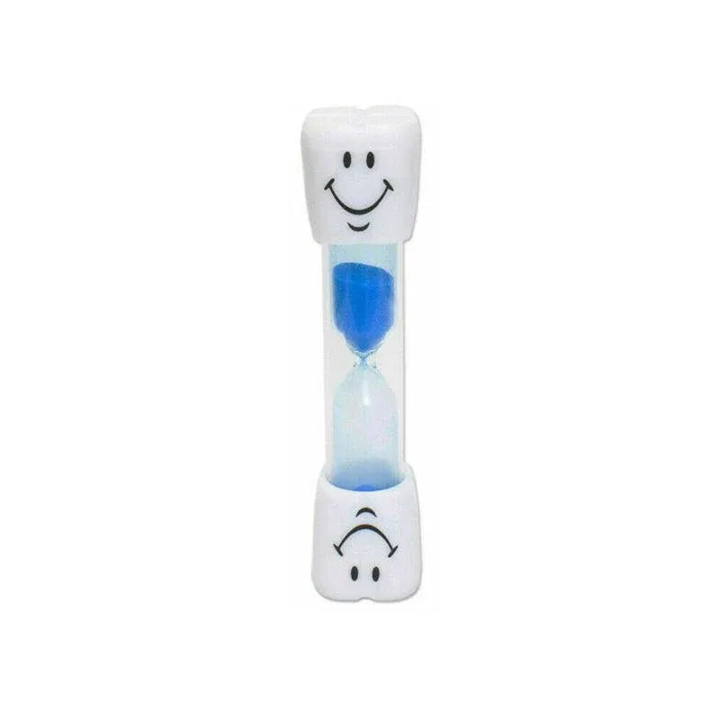 3 Mins Hourglass Sand Timer Kids Gifts Egg Kitchen Smiley Tooth Brushing Clock - Blue