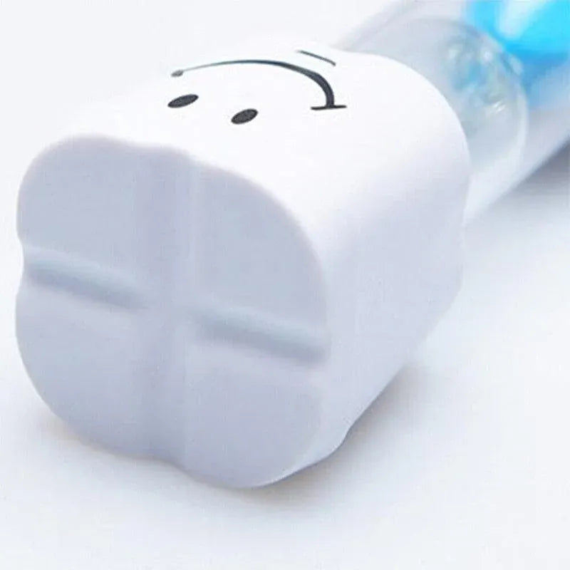 3 Mins Hourglass Sand Timer Kids Gifts Egg Kitchen Smiley Tooth Brushing Clock - Blue
