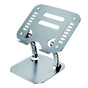 Adjustable Folding Aluminum Stand Ergonomic Design Portable Laptop Stand Holder - Dark Grey