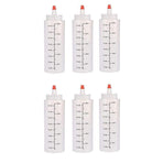 Squeeze Condiment Dispenser Bottles 250ml 500ml Sauce Craft Use Set of 6 - 250ML
