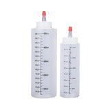 Squeeze Condiment Dispenser Bottles 250ml 500ml Sauce Craft Use Set of 6 - 250ML - Side View