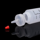 Squeeze Condiment Dispenser Bottles 250ml 500ml Sauce Craft Use Set of 6 - 250ML - 45-Degree Angle