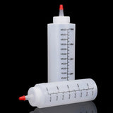 Squeeze Condiment Dispenser Bottles 250ml 500ml Sauce Craft Use Set of 6 - 250ML