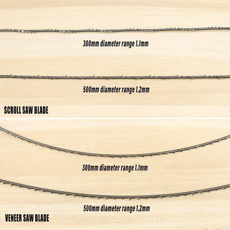 50x Meike Wire Cutting Blade Multifunctional Woodworking Stretch Steel Fine Tooth - 500mm