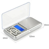 Pocket Mini Digital Kitchen Scales Jewellery Electronic Herbs - 0.01G To 200G Au - Low Angle