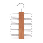 2PCS Double Hook Silk Scarf Towel Rack Organizer Tie Hanger Closet Storage