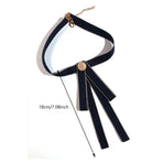 3PCS Unisex Pure School Uniform Tie Bow College Style Student JK Shirt Accessory