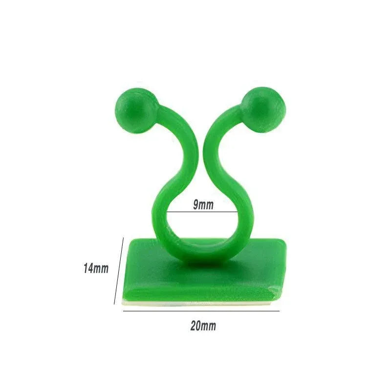 100Pcs Invisible Wall Clips for Plant Climbing & Vine Support