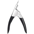 Acrylic Nail Tip Cutter False Nail Clipper U Shape Manicure Art Trimmer Tool - Purple