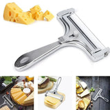 1/2 PCS Butter Cheese Grater Slicer Scraper Stainless Steel Kitchen Gadget Tool - 2PCS - Close-Up Angle