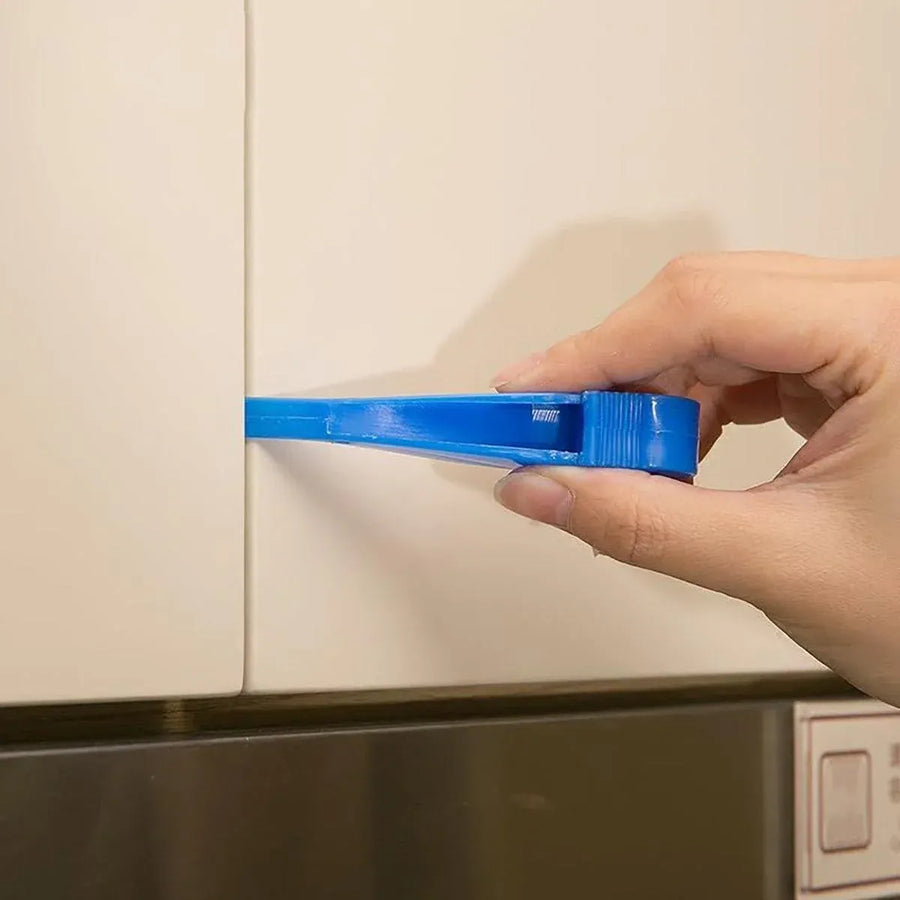 Corner Window Groove Slot Cleaning Brush Scraper Kitchen Stove Cleaning Tool