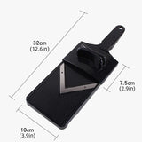 Shredded Vegetable Cutter Machine for Cabbage Radish Salad Slicer Kitchen Tool - Side View