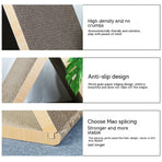 Triangular Cat Scratching Board Corrugated Paper Scratcher Pad Scraper Kitten