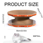 Cat Scratch Board Tunnel Bed Multifunctional Toy Passage For Indoor Rest Play