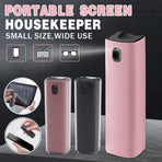 Phone Screen Cleaner Spray Fragrance Computer Screen Dust Removal Tool - Grey-without shell
