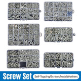 Household Self-tapping Screw Nut Gasket Box Set Multi-purpose Screw Assortment - B