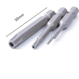 12PCS Torx Screwdriver Bit Set Hex Shank S2 Steel Drill Insert - Extra Image