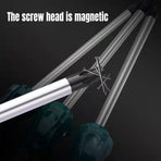 Extension Tip Screwdriver Bit Set Hex Shank Hand Tool for Precision Repairs - T15