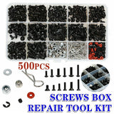 500PCS/Set RC Screws Box Repair Tool Kit for 1/10 HSP RC Car DIY Accessories