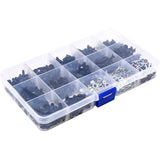 500PCS/Set RC Screws Box Repair Tool Kit for 1/10 HSP RC Car DIY Accessories - 45-Degree Angle