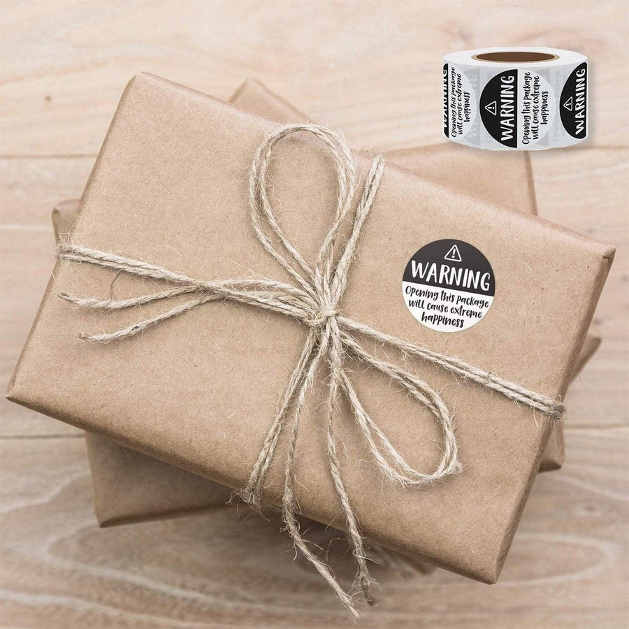 2 Rolls Gift Decoration Sealing Stickers for Wrapping Supplies Party Decorations
