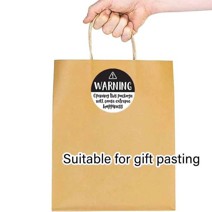 2 Rolls Gift Decoration Sealing Stickers for Wrapping Supplies Party Decorations