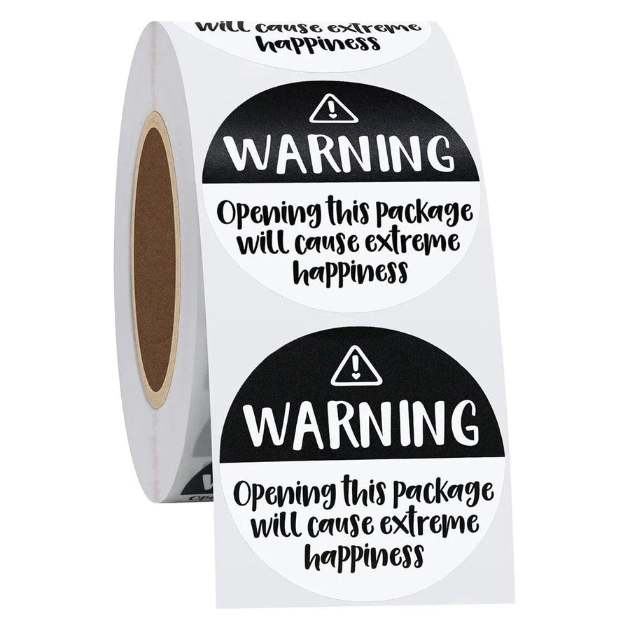 2 Rolls Gift Decoration Sealing Stickers for Wrapping Supplies Party Decorations