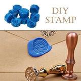 600 X Colour Sealing Wax Mix Metallic Stick Beads Stamp Seal Candle Envelope VIC - Macaron Color - Low Angle