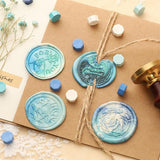 600 X Colour Sealing Wax Mix Metallic Stick Beads Stamp Seal Candle Envelope VIC - Macaron Color - Extra Image