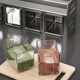 Kitchen Wall Mounted Seasoning Rack Easy Install Space Saving - 45-Degree Angle