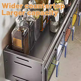 Kitchen Wall Mounted Seasoning Rack Easy Install Space Saving - Extra Image