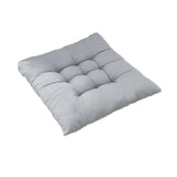 Soft Chair Cushion Pad for Indoor Outdoor Seating Square Seat Cover 35x35cm - Blue