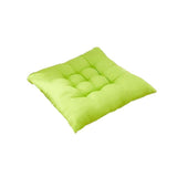 Soft Chair Cushion Pad for Indoor Outdoor Seating Square Seat Cover 35x35cm - Green - Extra Image