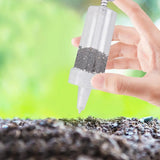 Mini Seed Planter Manual Syringe Plastic Planting Tool Garden Handheld Planter - Top-Down View