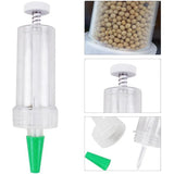Mini Seed Planter Manual Syringe Plastic Planting Tool Garden Handheld Planter - Low Angle
