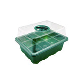 3/5/10 Set 12 Hole Plant Seed Grow Box Propagation Nursery Seedling Starter Tray - 3PCS - Front View