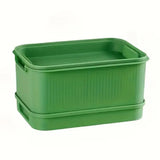 Seedling Tray Sprout Tray Soilless Hydroponic Planting Pot for Indoor Gardening - Green