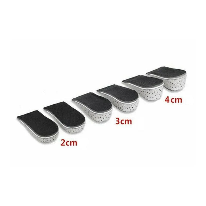 Heel Lift Insoles for Height Increase Invisible Cushion Pads for Shoes Unisex - 4CM