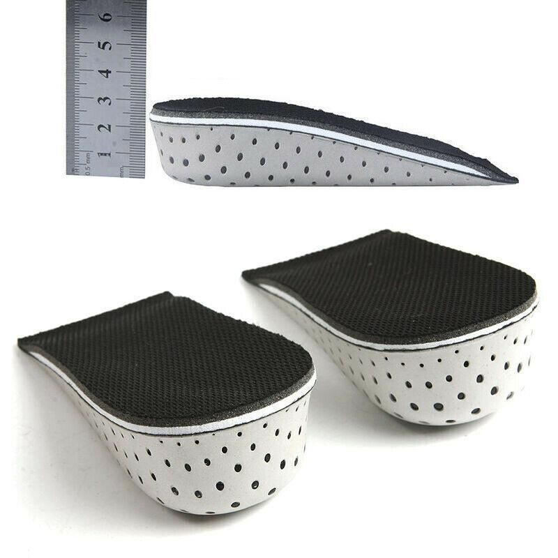 Heel Lift Insoles for Height Increase Invisible Cushion Pads for Shoes Unisex - 4CM