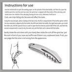 3-Piece Seahorse-Style Bottle Opener and Corkscrew Set
