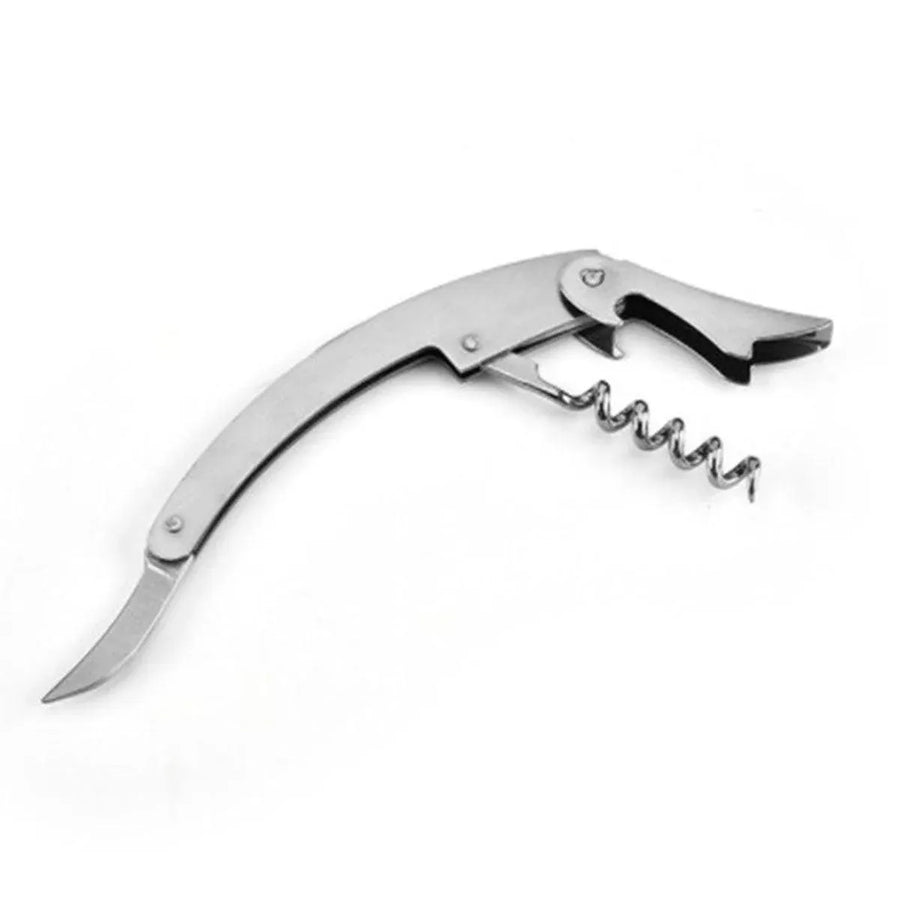 3-Piece Seahorse-Style Bottle Opener and Corkscrew Set