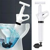 High Pressure Toilet Pipe Sewer Dredge Tool Pneumatic Suction Floor Drain Tool - Extra Image