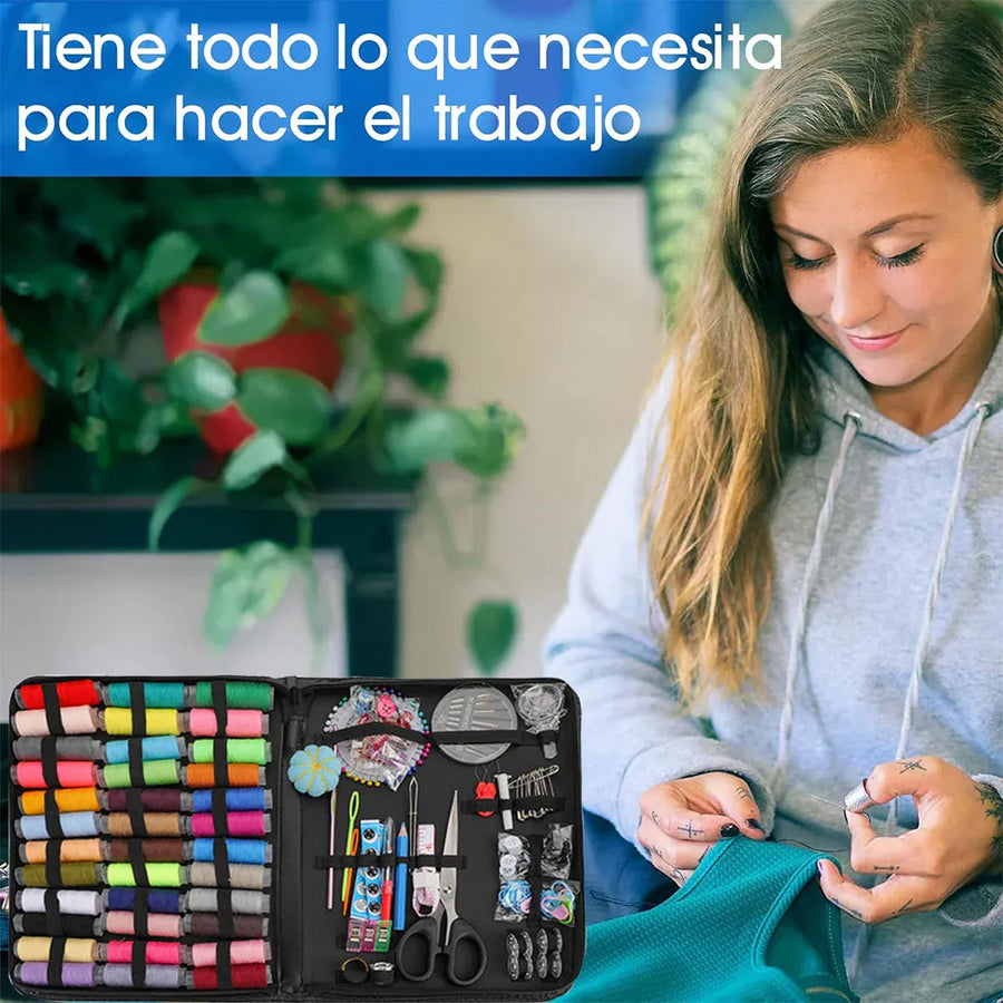 Multifunctional Sewing Kit Portable Home Travel Sewing Box Hand Sewing Tools
