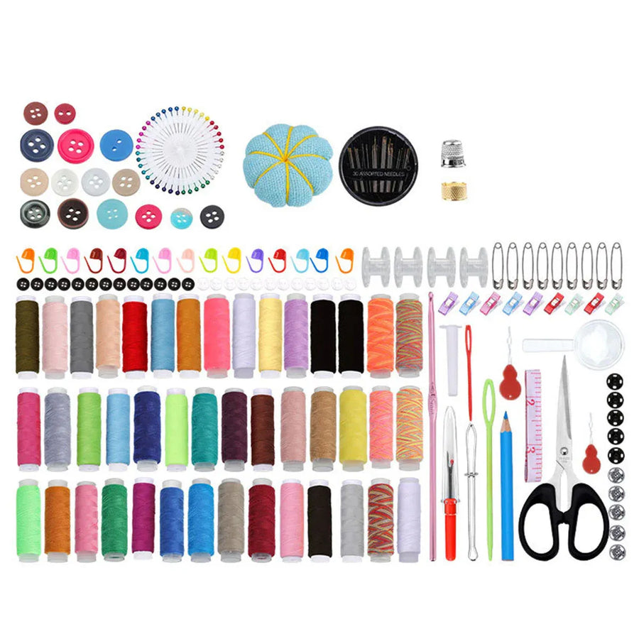Multifunctional Sewing Kit Portable Home Travel Sewing Box Hand Sewing Tools