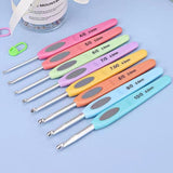 8X Rsi Sewing Tool Crochet Hooks Kit Yarn Knitting Needles Ergonomic Grip Set - Extra Image