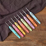 8X Rsi Sewing Tool Crochet Hooks Kit Yarn Knitting Needles Ergonomic Grip Set