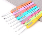 8X Rsi Sewing Tool Crochet Hooks Kit Yarn Knitting Needles Ergonomic Grip Set - Extra Image