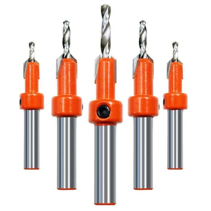 Hexagon Shank Countersink Drill Bit Woodworking Screw Wood Hole Drill Bit 8Mm