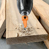 Hexagon Shank Countersink Drill Bit Woodworking Screw Wood Hole Drill Bit 8Mm - 45-Degree Angle